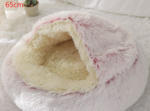 Soft Plush Winter Bed for Pets