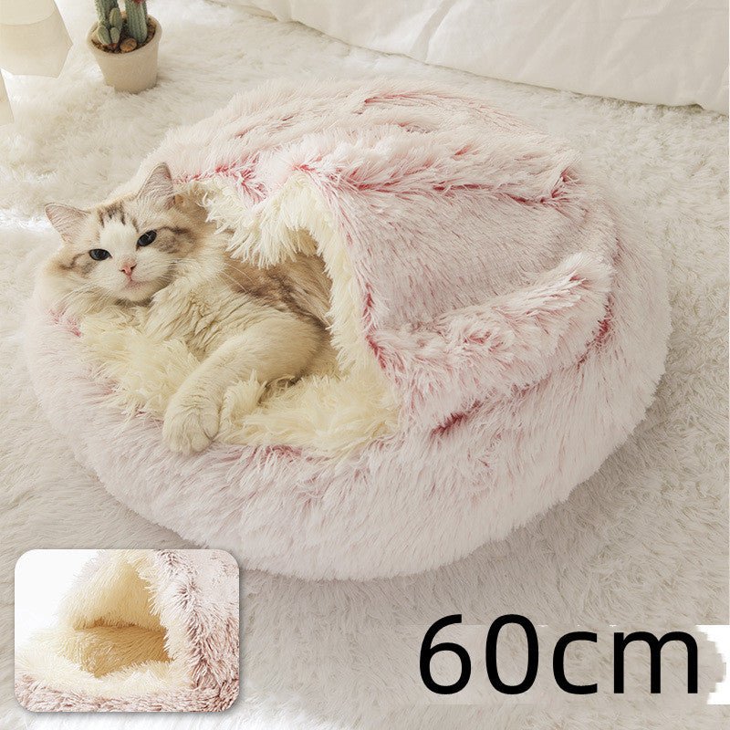 Soft Plush Winter Bed for Pets