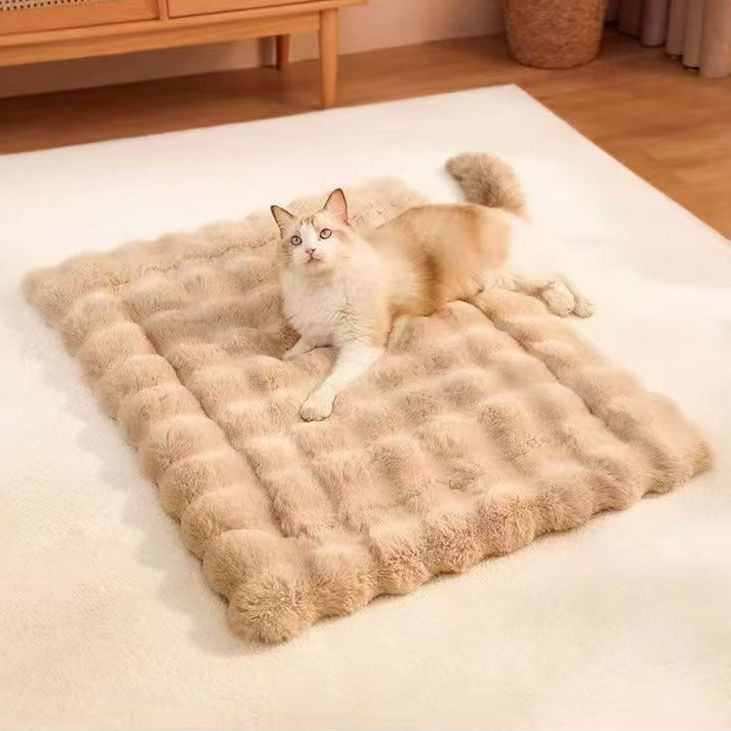 soft cat bed cushion pad