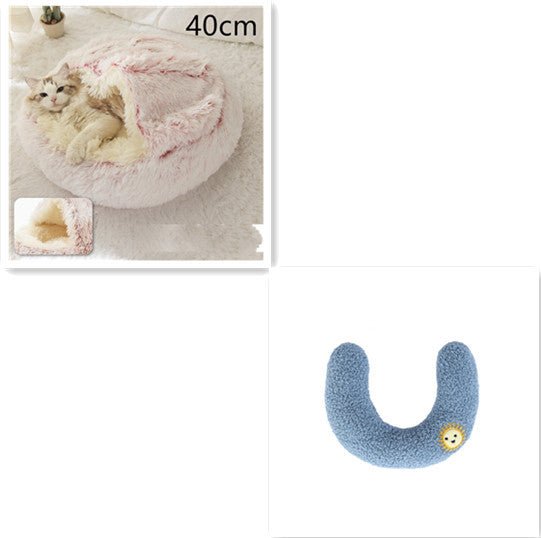 Soft Plush Winter Bed for Pets