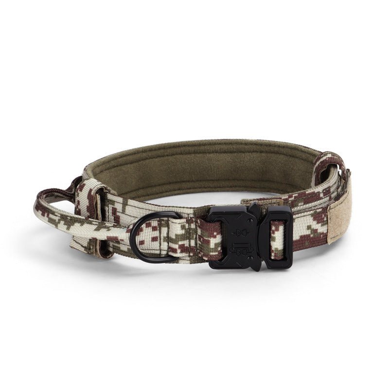 tactical dog training collar strong buckle