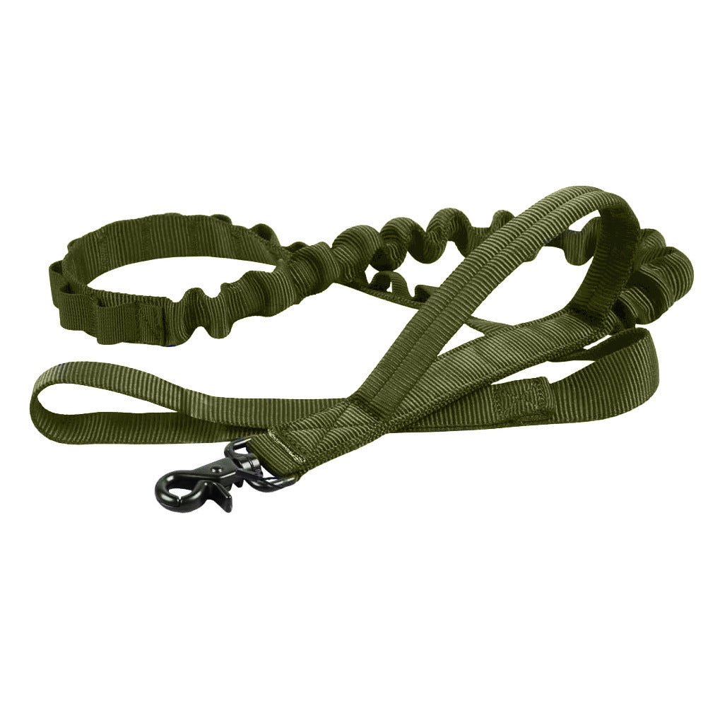 tactical dog collar set with leash handle