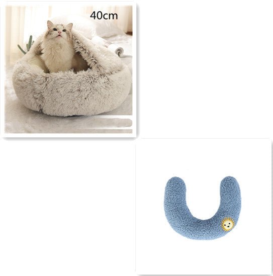 Soft Plush Winter Bed for Pets