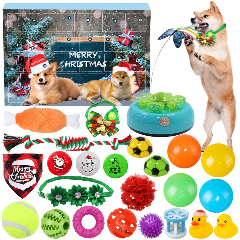 christmas dog toy box festive bundle