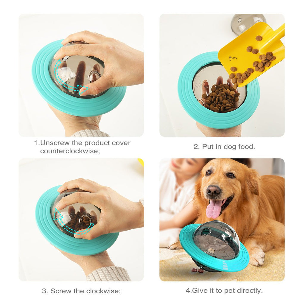 dog interactive treat ball for puppies