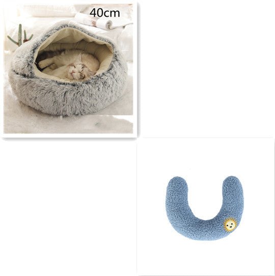 Soft Plush Winter Bed for Pets