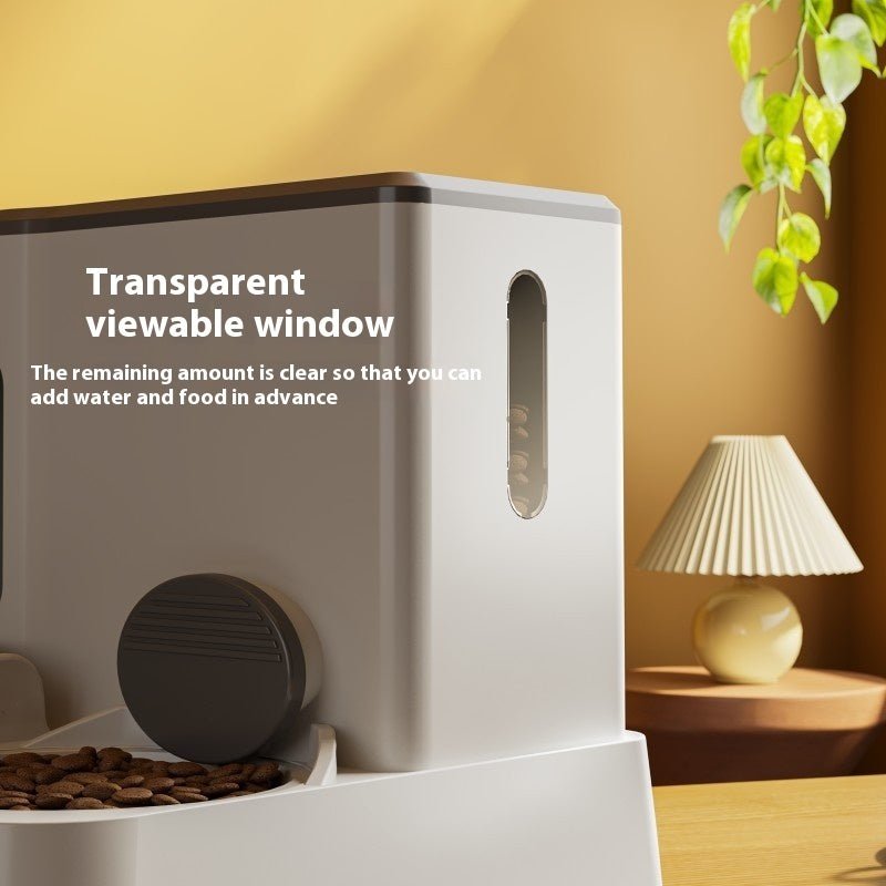 pet food and water bowl