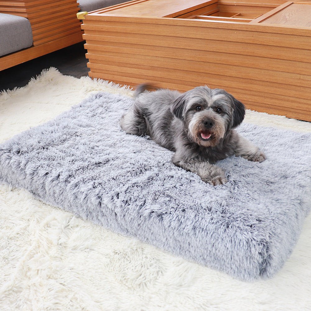 Luxury Plush Square Pet Bed