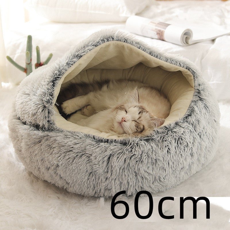 Soft Plush Winter Bed for Pets