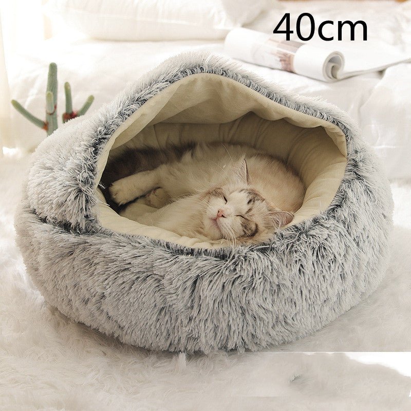 Soft Plush Winter Bed for Pets