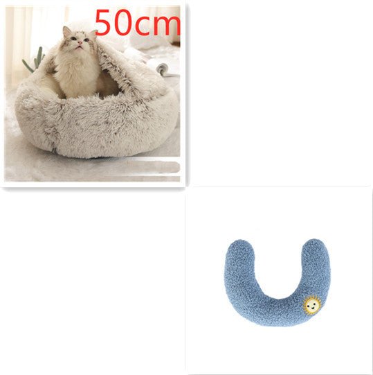 Soft Plush Winter Bed for Pets