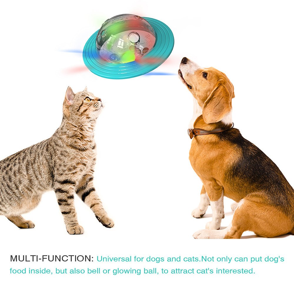 dog interactive treat ball with treats