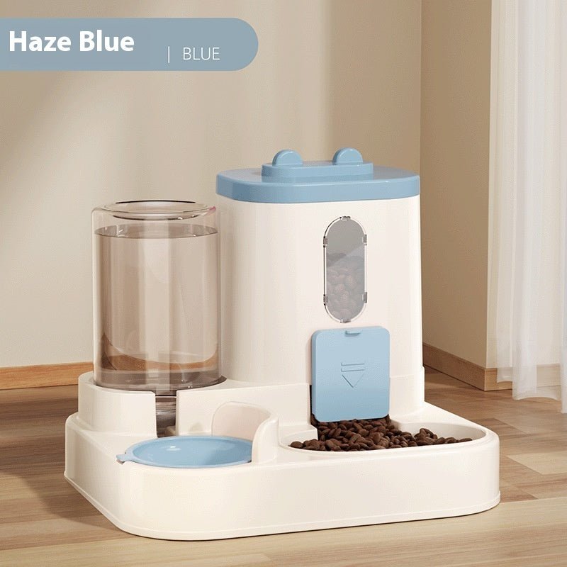 Automatic Pet Feeder Dispenser showing portion control