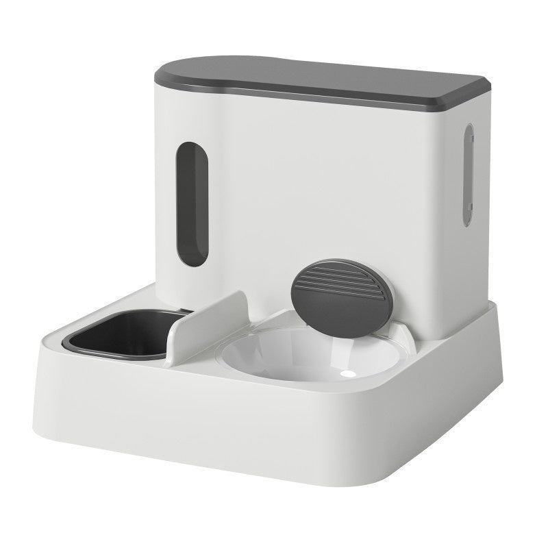 double bowl automatic feeder