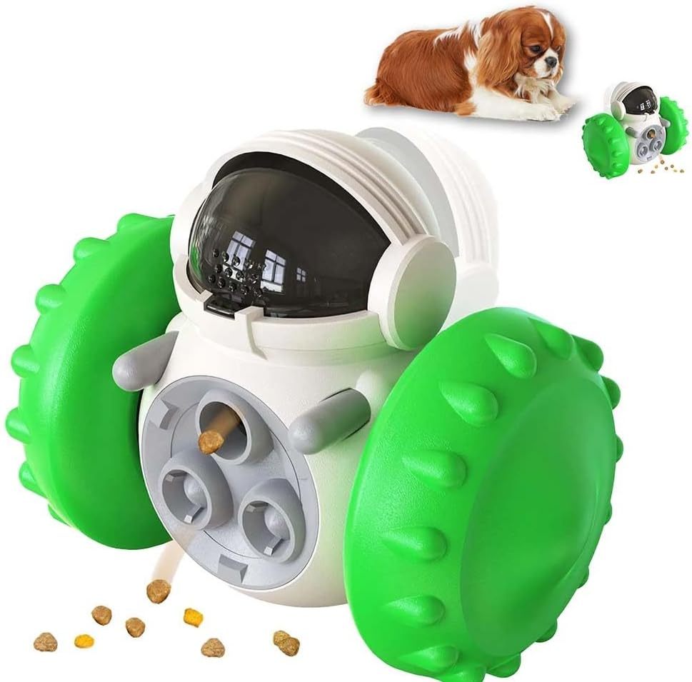 interactive dog treat dispenser disassembled for cleaning