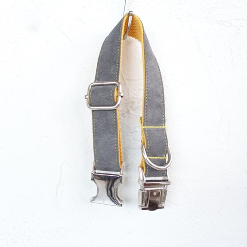 retractable dog training collar strong material