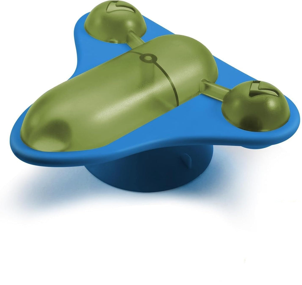 interactive cat puzzle feeder top view