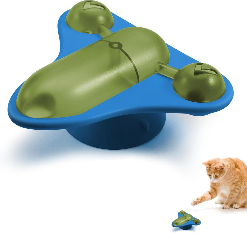interactive cat puzzle feeder close up
