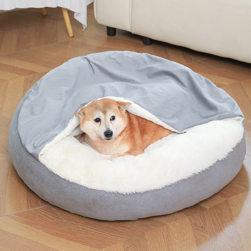 Orthopedic Dog Bed Blanket winter warmth