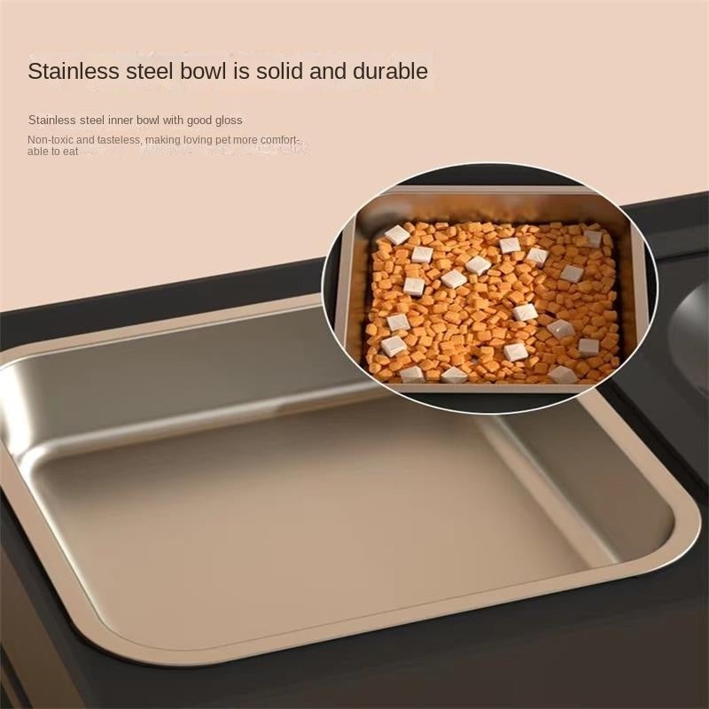 Elevated Dog Feeding Bowls nonslip stand
