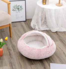 Soft Plush Winter Bed for Pets