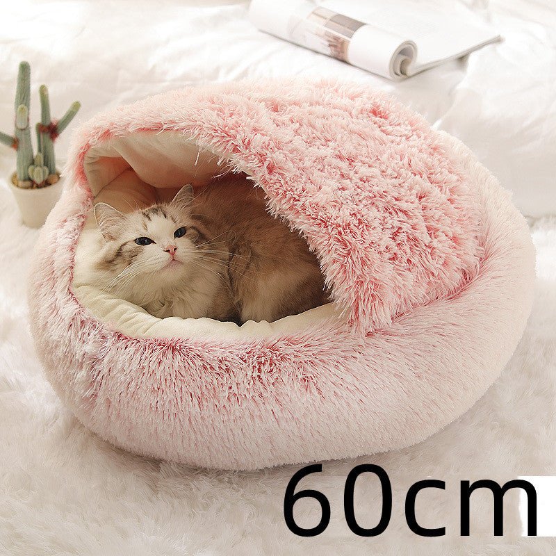 Soft Plush Winter Bed for Pets