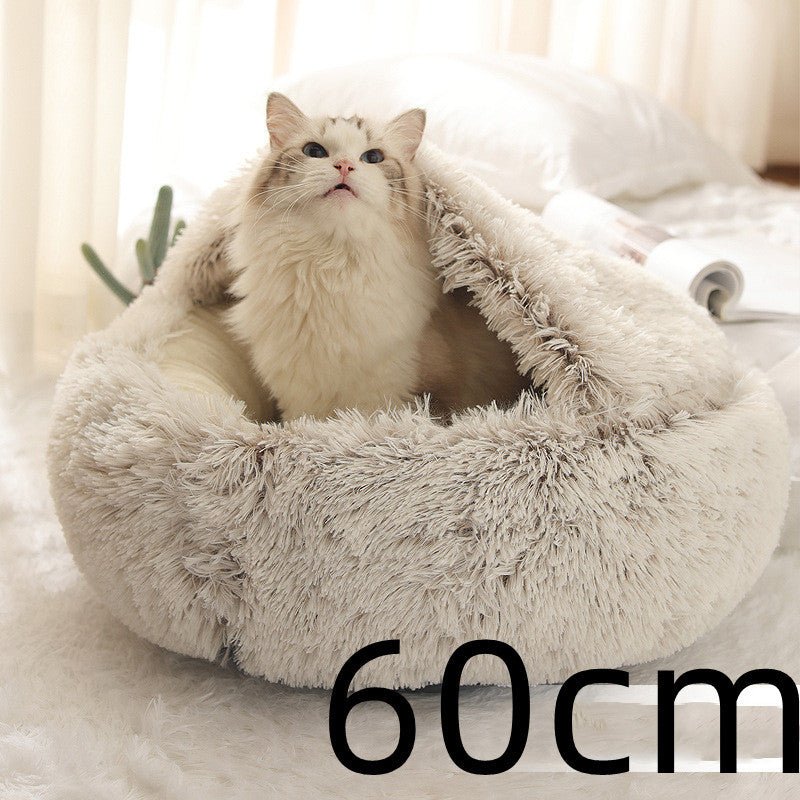 Soft Plush Winter Bed for Pets
