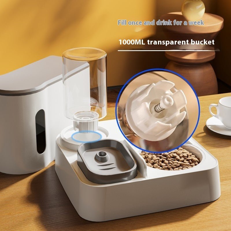 double bowl automatic feeder