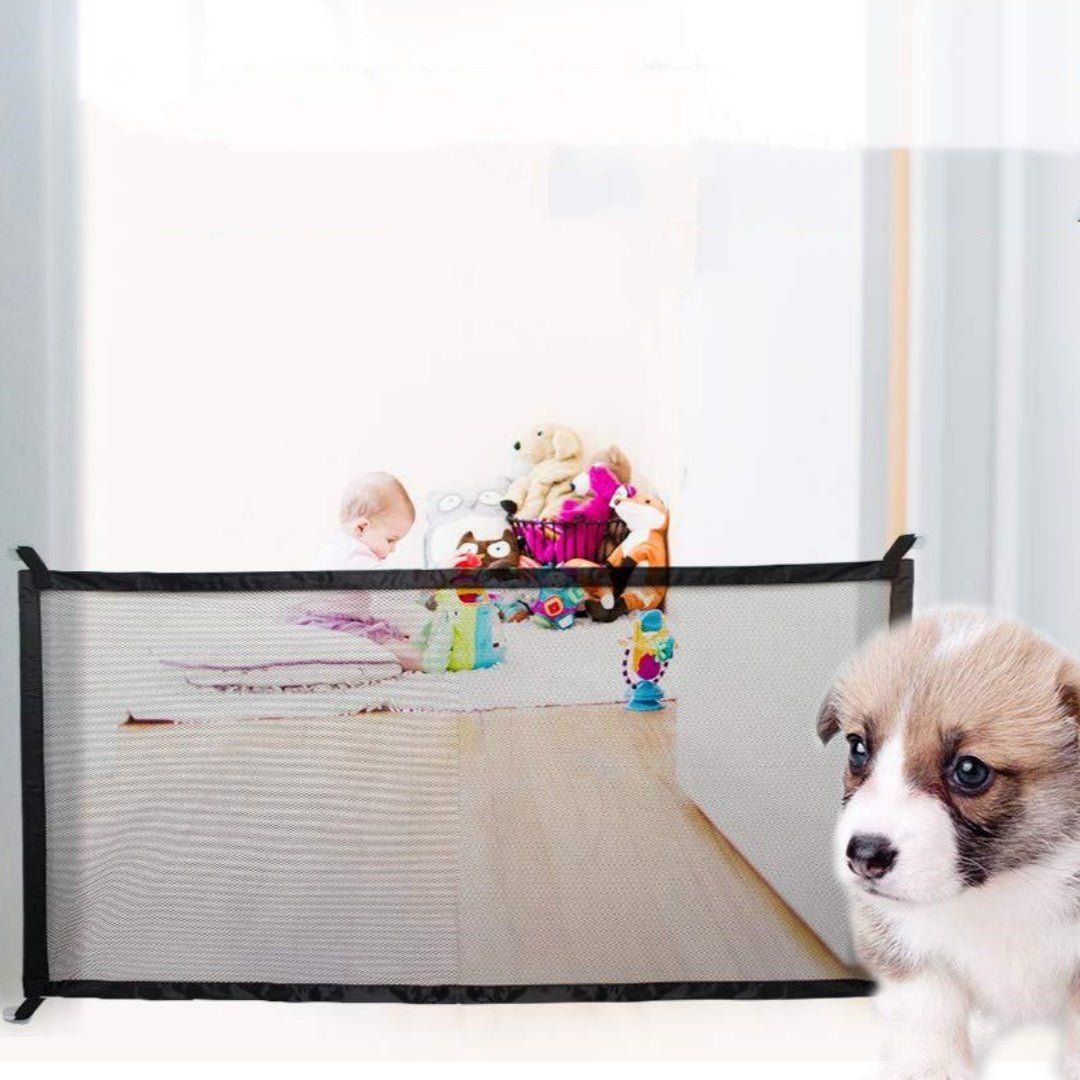 Dog isolation net for apartment