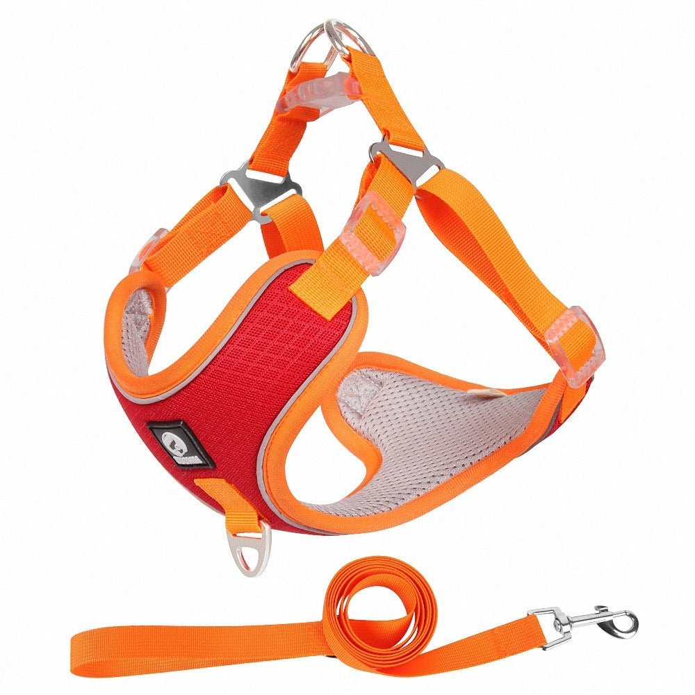 adjustable breathable dog harness cat friendly