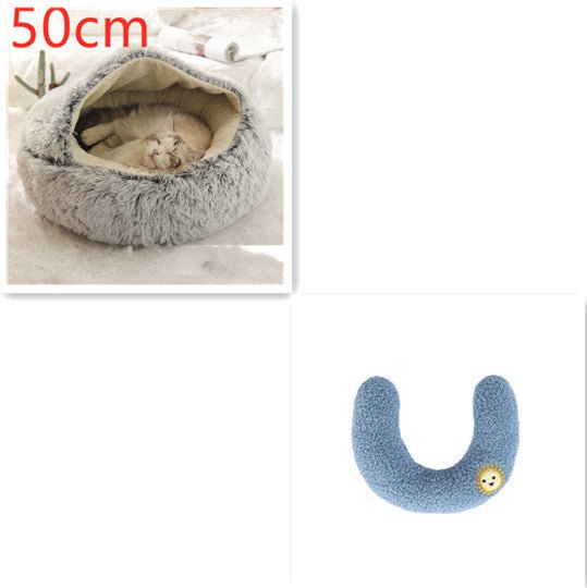 Soft Plush Winter Bed for Pets