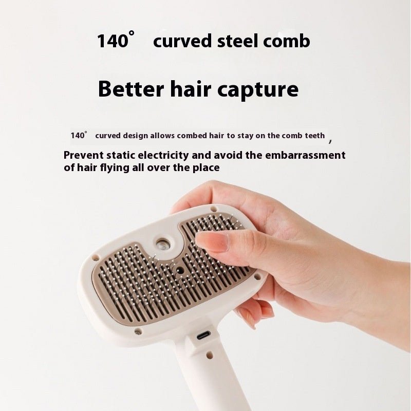 Pet Spray Comb Brush anti-shedding tool
