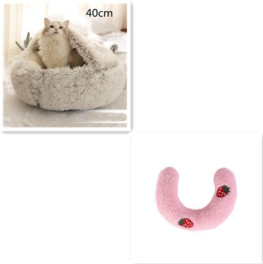 Soft Plush Winter Bed for Pets
