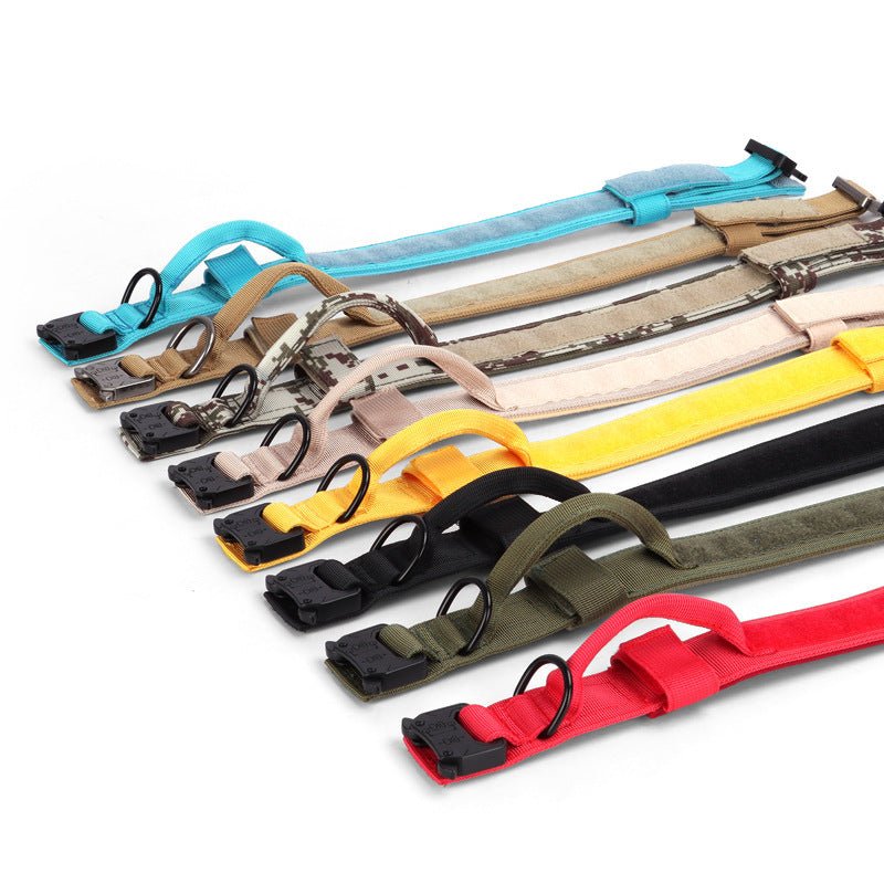 tactical dog training collar for outdoor use